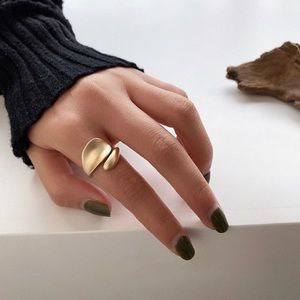 Minimalist Trendy Statement Stackable Open Ring